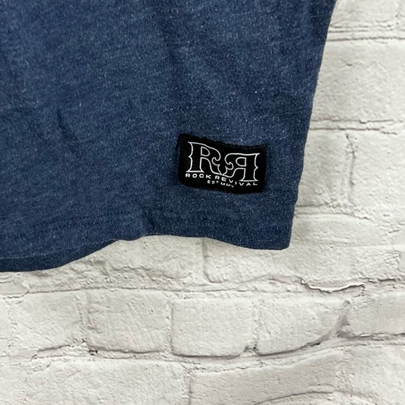 ROCK REVIVAL Mens Short Sleeve T-Shirt - Picture 2 of 5